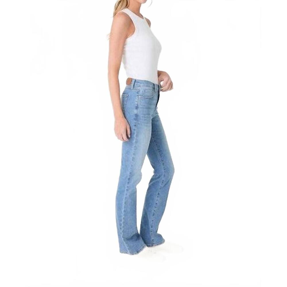 NEW LEVEL99 chloe mid rise boot jeans in sunset - Picture 2 of 3